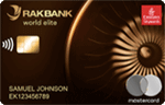 RAKBANK Emirates Skywards World Elite Mastercard Credit Card