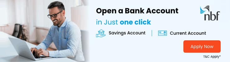 Open NBF Bank Account