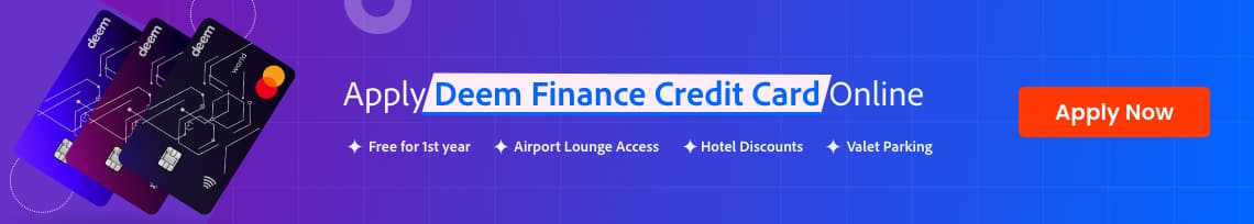 Apply Deem Finance Credit Card Online