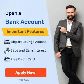 Bank Account Banner