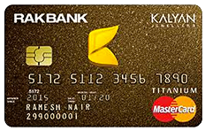 RAKBANK Kalyan Jewellers Credit Card